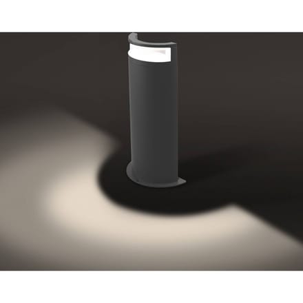 EVN Halbo LED tuinpadverlichting als halve zuil