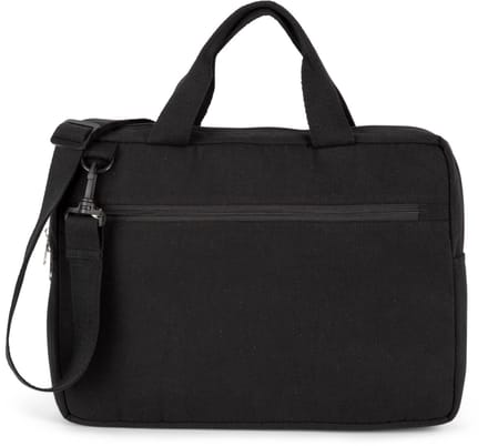Kimood ‘K-loop’-laptoptas KI5402 - Black Jhoot - One size
