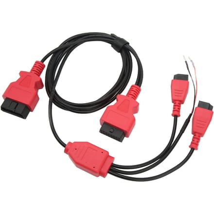12Pin 8Pin Diagnosekabel Stabiele Transmissie OBD2 Diagnosekabel Connector voor FCA Alle black