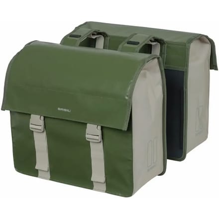 Basil Urban Load Dubbele Fietstas - 48-53 Liter - Mosgroen