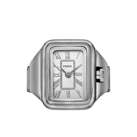 Fossil ES5344 Vrouwen Ringhorloge - Zilverkleurig