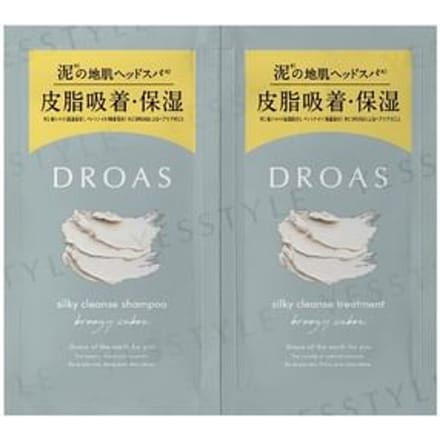 DROAS - Silky Cleanse Shampoo & Treatment Trial Set 10ml x 2