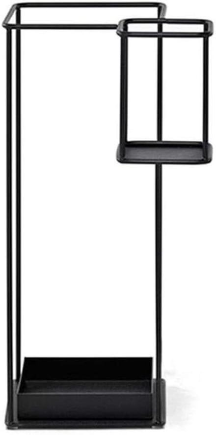 Paraplustandaard - Parapluhouder - Entree Organiseren - Grote Capaciteit - 60 cm Hoog - Zwart