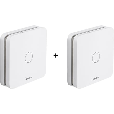 Netatmo Slimme Koolstofmonoxidemelder - CO Melder - CO Meter - 10 jaar Batterij - werkt met Apple Homekit - met App
