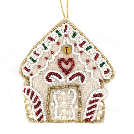 Hanger met kralen Huisje