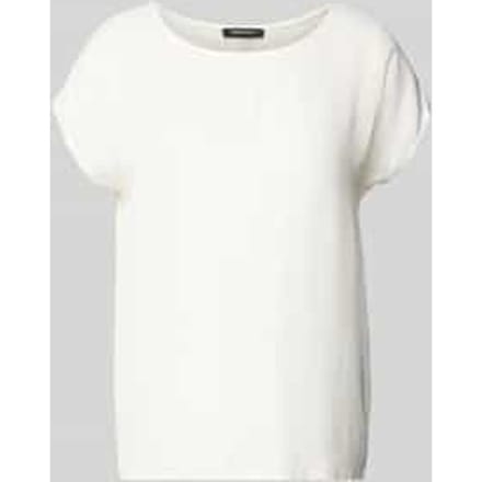 T-shirt met boothals