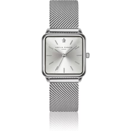 Dameshorloge Amelia Parker Plaza Mesh