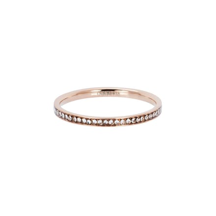 Fame-Zirconia Crystal-Rosé goudkleurig-Dames Ring
