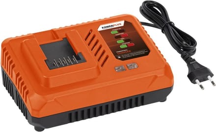 Dual Power batterijlader POWDP9051 - 4.0A - voor 20V & 2x20V accu's - batterijplatform