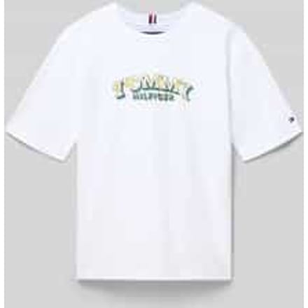 regular fit T-shirt van puur katoen