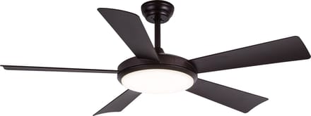 Evolar Plafondventilator met Verlichting - 132 cm - Stille Plafondlamp met Ventilator - Dimbaar Warm Wit Licht (LED) - EVO-CF52CG