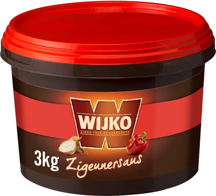 Wijko Zigeunersaus vegetarisch - Emmer 3 liter