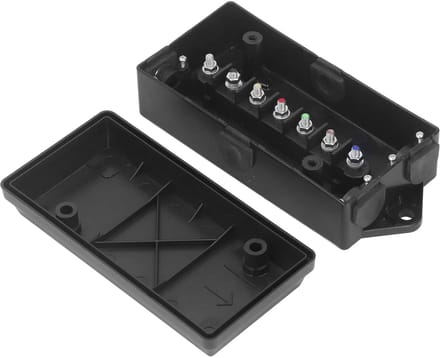 Dailygoods - Waterdichte Trailer Junction Box met 7 Polige Connector