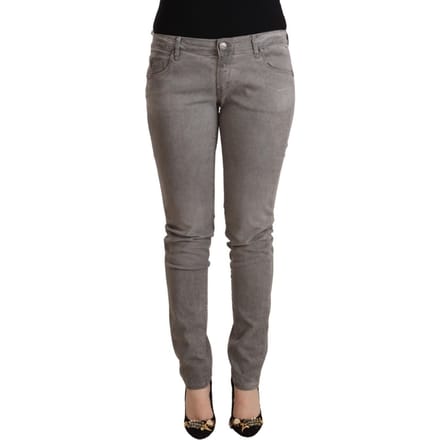 Grijze Jeans Casual Stijl