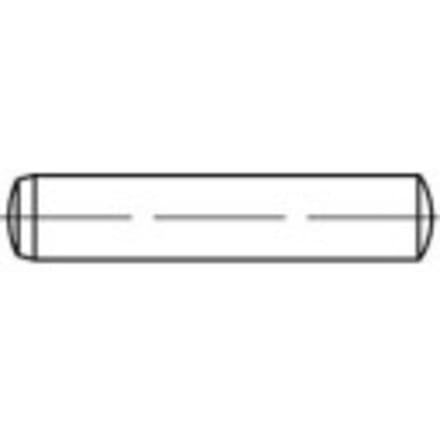TOOLCRAFT Cilindrische pennen 50 mm 25 stuk(s)