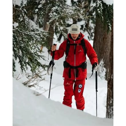 Amundsen Peak Panther Ski Broek Heren (Maat - M, Kleur - RED)