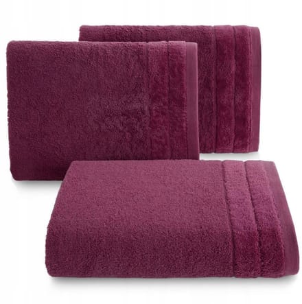Eurofirany Damla Badhanddoek 50x90 cm 100% Katoen Amarant
