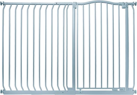 Safetots Klemhek met Gebogen Bovenkant, 134-143cm, Grijs, Hoog 100cm