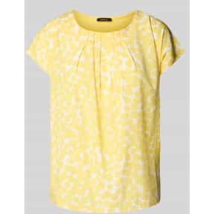 Blouseshirt met ronde hals