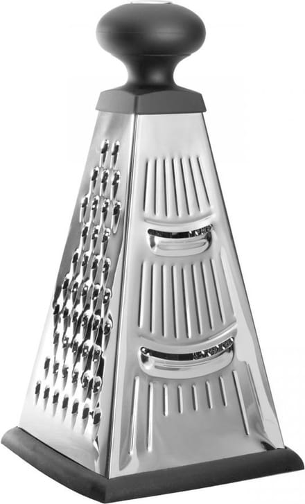 Essentials 4-zijdige pyramide rasp 26 cm - Noir -