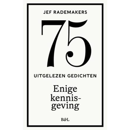 Enige Kennisgeving - Jef Rademakers