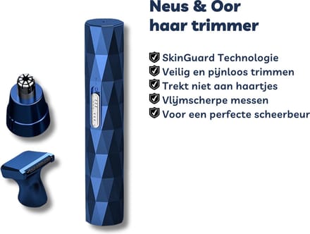 Professionele Neushaartrimmer en Oortrimmer - Unisex