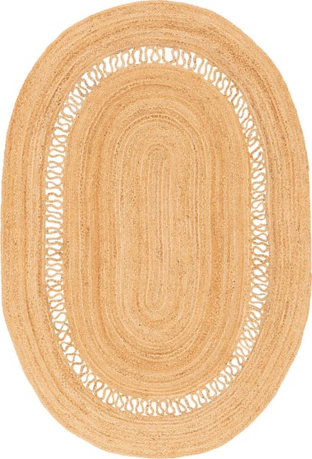 Pergamon Natuurvezel tapijt Jute Salsa Modern