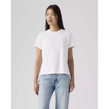 T-shirt Levis 005J2-00160 - FAVORITE COTTON TEE HM-BRIGHT WHITE HEATHER