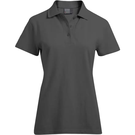 Damespolo 'Superior' met korte mouwen Steel Grey - M