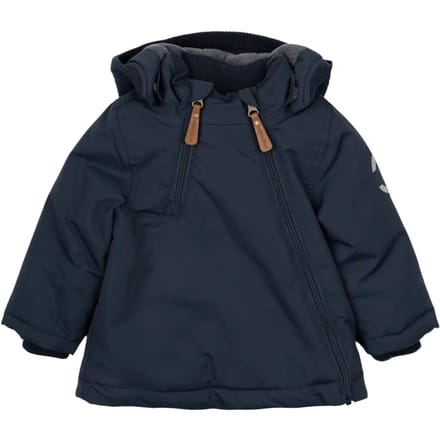 Baby jas met capuchon Mikk-Line Solid