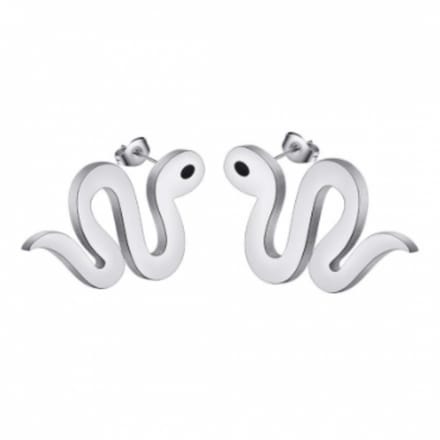 Slang- RVS- oorknopjes-Charme Bijoux