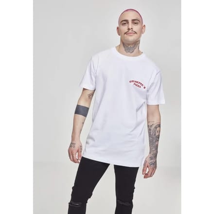Mister Tee T-shirt Giuseppe's Pizzeria Tee White