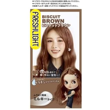 Schwarzkopf Japan - Fresh Light Milky Hair Color Biscuit Brown