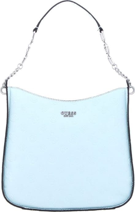 GUESS Schoudertas Galeria Hobo Ice blue Lichtblauw