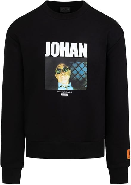 Cruyff - Johan Crewneck Sweater - Zwart - M