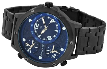 Elite Herenhorloge roestvrij staal 3 ATM