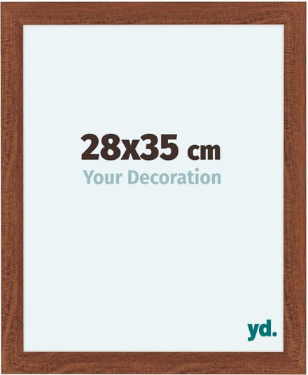 Your Decoration - Fotolijst 28x35 cm - MDF - Walnoot - Como