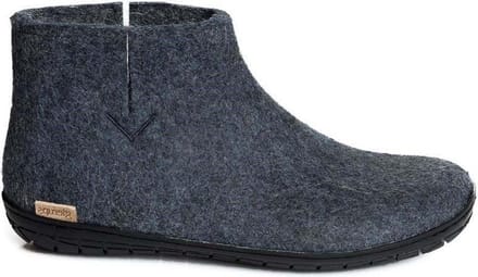 Glerups Boot Blauw Zwart Rubber Zool