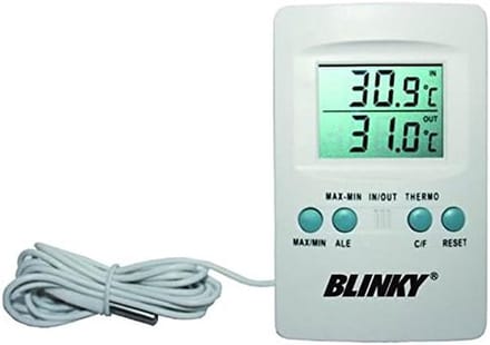 Digitale Binnenthermometer met Buitensensor en Geheugen