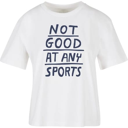Dames-T-shirt Days Beyond Not Good At Any Sports