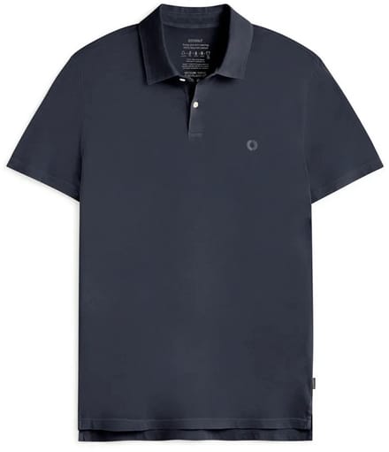 Ecoalf Theo Polo Met Korte Mouwen Blauw S Man