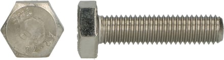 PGB - Zeskanttapbout A2-70 DIN 933 M6x45 x 100 stuks