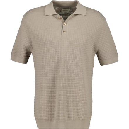 Geweven katoenen polo Gant