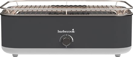 Barbecook E-Carlo elektrische tafel BBQ Midnight Grey 42,5x33x16,5cm