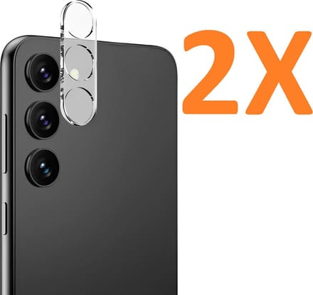 Camera Lens Glass Protector - beschermer Geschikt voor: Samsung Galaxy S23 Plus - Transparant - 2x