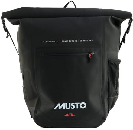 MUSTO sportrugzak rugzak Waterproof Backpack 40L Black zwart