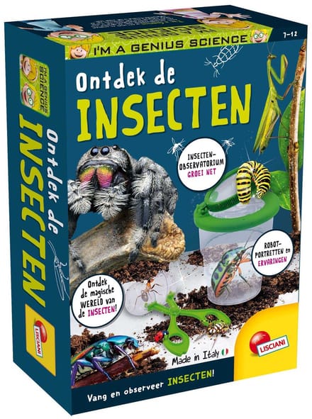 Lisciani - Wetenschap - ontdek de insecten
