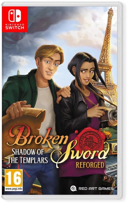 Red Art Games Broken Sword - Shadow of the Templars: Reforged Standaard Nintendo Switch