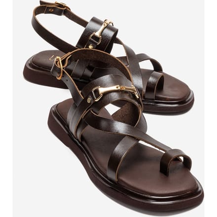 Fabiana Leren Teenslippers