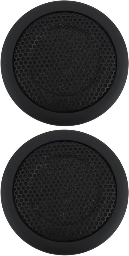 Speaker Covers - Deur Trim - Auto Interieur - Directe Pasvorm - 59 cm Buitendiameter - Zwart